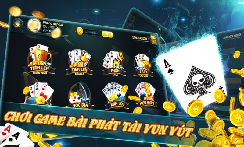 Một số trò chơi nổi bật của game bài One88