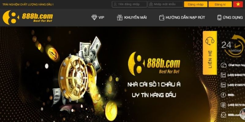 Những tựa game nổi bật có tại Casino 888b