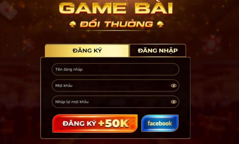 Hướng dẫn đăng kí game bài đổi thưởng bkat