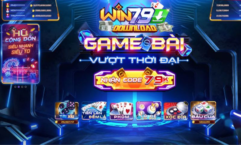 game bài đổi thưởng Win79