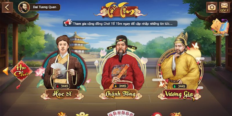 Game bài tổ tôm là trò chơi gì?