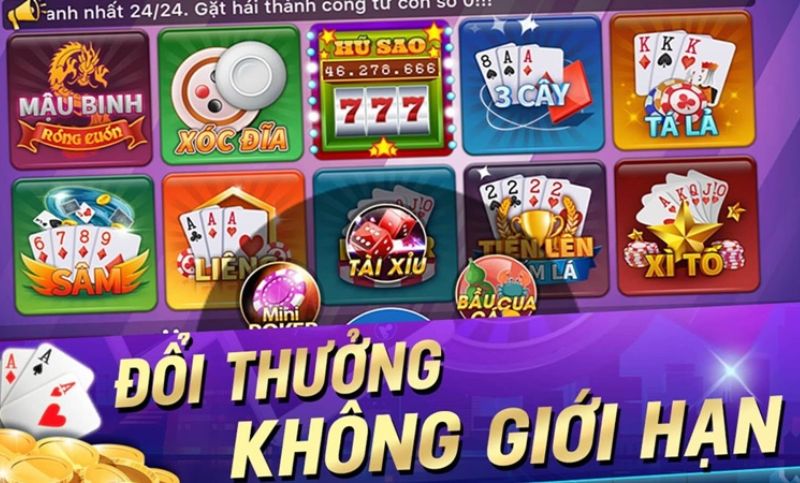 game đánh bài đổi thưởng sieumanga