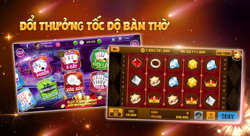 Hệ thống đổi thường của game bài đổi thưởng UFOInfo dễ dàng, nhanh chóng