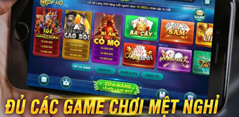 Kho game cá cược 365 đa dạng, phong phú