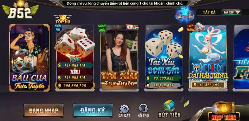 tải game bài b52 đổi thưởng