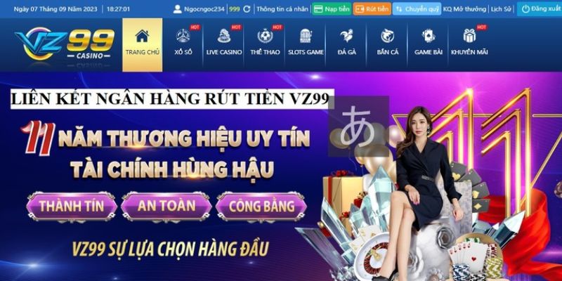 Giới thiệu về cổng game VZ99 Casino