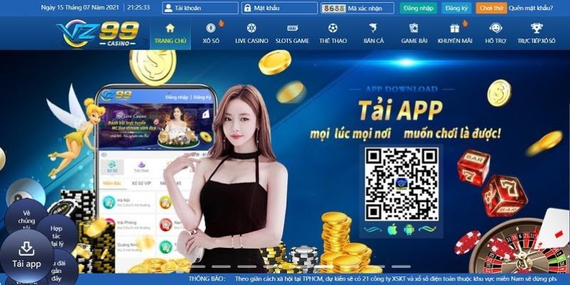 Ưu điểm nổi bật của VZ99 Casino