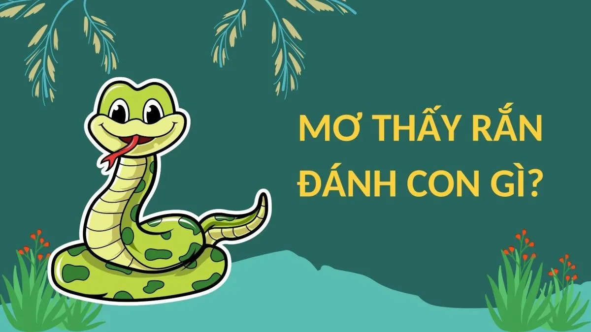 mơ thấy rắn đánh con gì