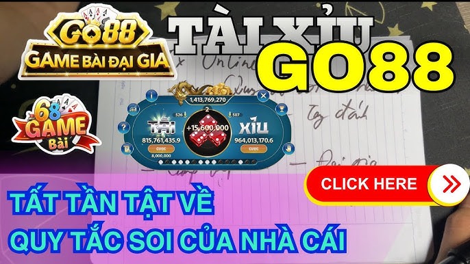 mẹo đánh tài xỉu go88 dễ thắng