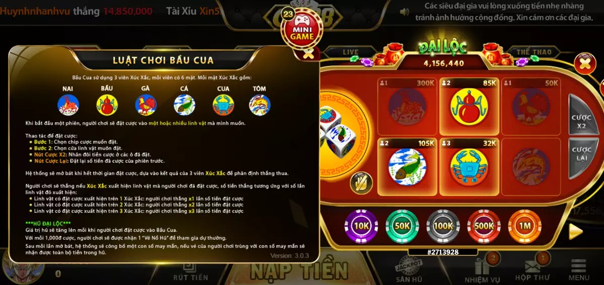 cách đánh tài xỉu go88 hiệu quả